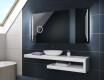 Specchio bagno retroilluminato LED a batteria L27 #2