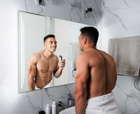 Specchio bagno retroilluminato LED a batteria L27 #6