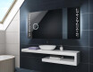 Specchio bagno retroilluminato LED a batteria L65 #2