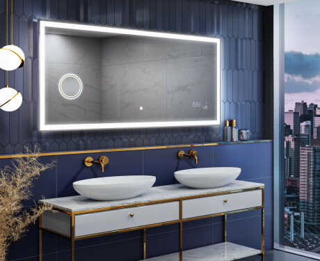 Specchio bagno retroilluminato LED - Slimline L01