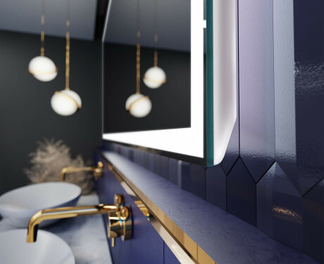 Specchio bagno retroilluminato LED - Slimline L01 #2