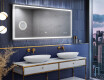 Specchio da parete moderno per bagno con luci - Slimline L49 #1