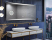 Specchio da parete moderno per bagno con luci - Slimline L78 #1