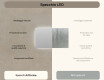 Specchio bagno retroilluminato LED 120x70cm su šaltu LED apšvietimu 7000K, šiltu apšvietimu 3000K arba neutraliu apšvietimu 4500K #6