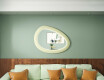 Specchio LED asimmetrico con cornice in MDF L310 #2