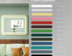 Specchio LED arrotondato con cornice in MDF lucido L305 #3