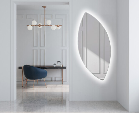 Specchio da bagno LED di forma irregolare L221 #5