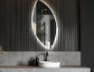 Specchio da bagno LED di forma irregolare L221 #6