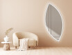 Specchio con LED decorativi da parete L222 #4