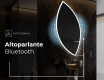Specchio da bagno LED di forma irregolare L222 #5