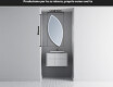 Specchio con LED decorativi da parete L223 #3