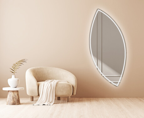 Specchio con LED decorativi da parete L223 #4