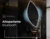 Specchio da bagno LED di forma irregolare L223 #5