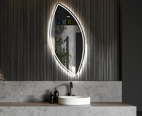 Specchio con LED decorativi da parete L223 #6