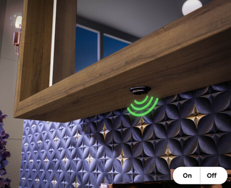 Specchio da bagno LED con cornice WoodenFrame nel colore Rovere Oslo #6