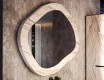 Specchio da bagno su misura con cornice in pietra L297 #4