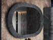 Specchio da bagno con laminato effetto pietra L295 #4