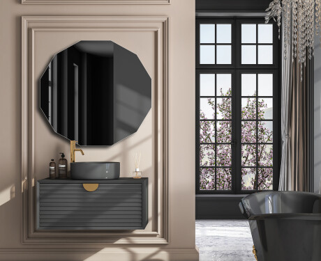 Specchio rotondi da parete L204 #4