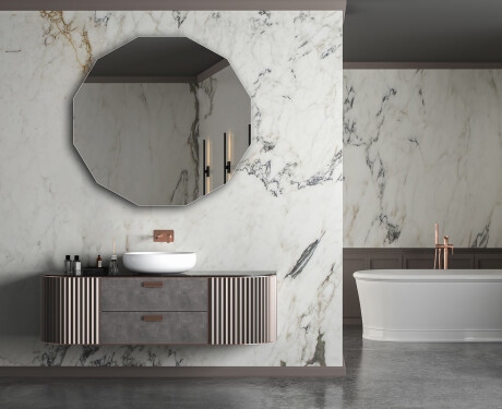 Specchio rotondi da parete L204 #5