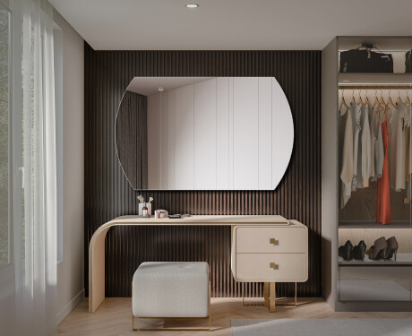 Specchio arrotondati da parete L205 #2