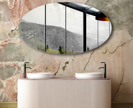 Specchio ovali da parete L206