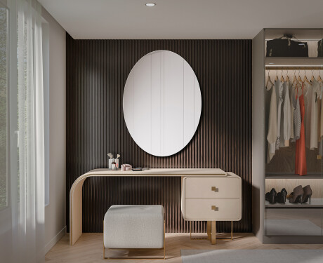 Specchio ovali verticale da parete L207 #2