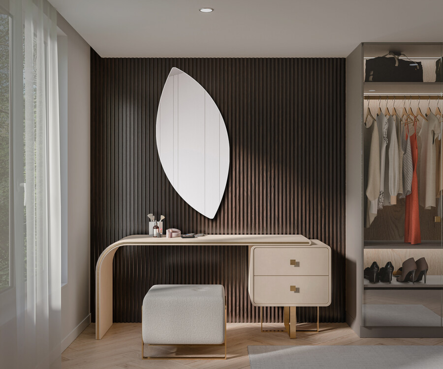 Specchio decorativo | Specchio da Parete Nero 60 cm CFW245067 | Leroy