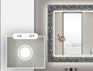 Decorativi specchio bagno da parete retroilluminato - Dotts #4