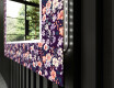 Specchi LED decorativi da parete da bagno - Elegant Flowers #11