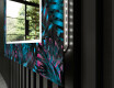 Specchi LED decorativi da parete da bagno - Fluo Tropic #11