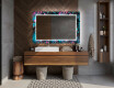Specchi LED decorativi da parete da bagno - Fluo Tropic #12