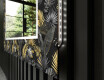 Specchi LED decorativi da parete da bagno - Goldy Palm #11