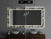 Specchi LED decorativi da parete da bagno - Goldy Palm #7