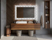 Decorativi specchio bagno da parete retroilluminato - Industrial #12