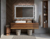Specchi LED decorativi da parete da bagno - Letters #12