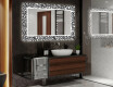 Specchi LED decorativi da parete da bagno - Letters #2