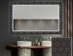 Specchi LED decorativi da parete da bagno - Ornament