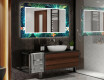 Decorativi specchio bagno da parete retroilluminato - Tropical #2