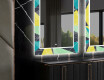 Specchi decorativi con luci da pranzo - Abstract Geometric #11