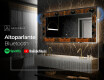 Decorativi specchio da parete retroilluminato - Mosaic Dreams #7
