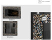 Decorativi specchio da parete retroilluminato - Natural Stones #2