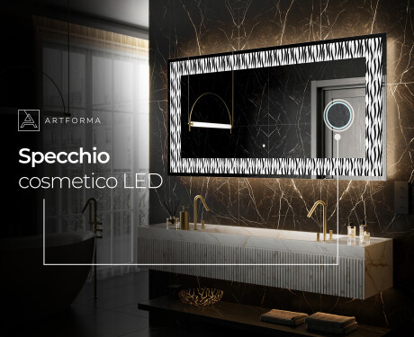 Decorativi specchio da parete retroilluminato - Vintage Vibes #8