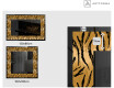 Decorativi specchio da parete retroilluminato - Midnight Mirage #2