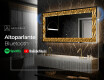 Decorativi specchio da parete retroilluminato - Midnight Mirage #7
