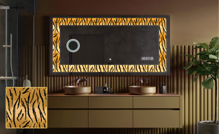 Artforma - Decorativi specchio da parete retroilluminato - Modern  Masterpiece