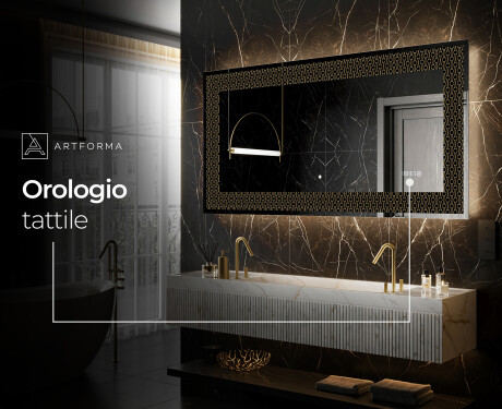 Decorativi specchio da parete retroilluminato - Nordic Charm #6