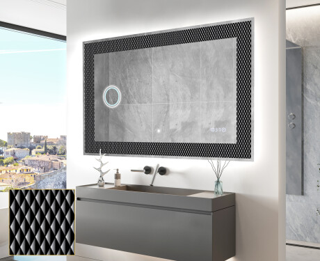 Decorativi specchio da parete retroilluminato - Modern Masterpiece