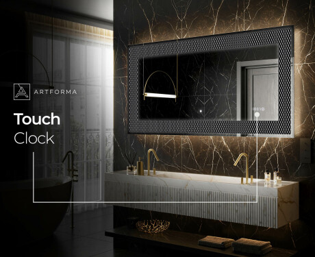 Decorativi specchio da parete retroilluminato - Modern Masterpiece #6