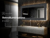 Decorativi specchio da parete retroilluminato - Modern Masterpiece #9