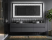 Decorativi specchio da parete retroilluminato - Marble Uplift #5